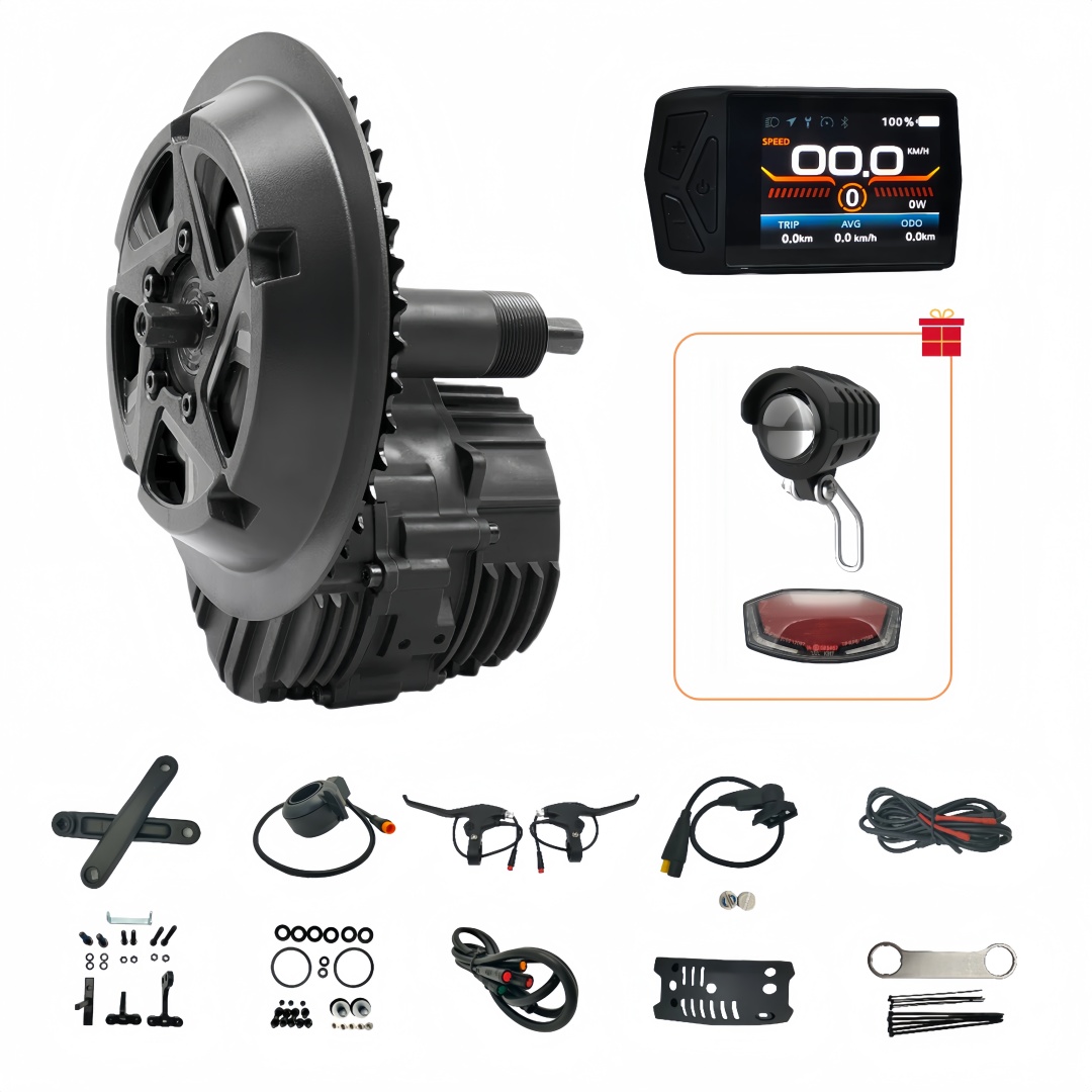 TONGSHENG TSDZ16 48 فولت 1000  - مراجعة Mid Drive Conversion Kit 1000W وسعره