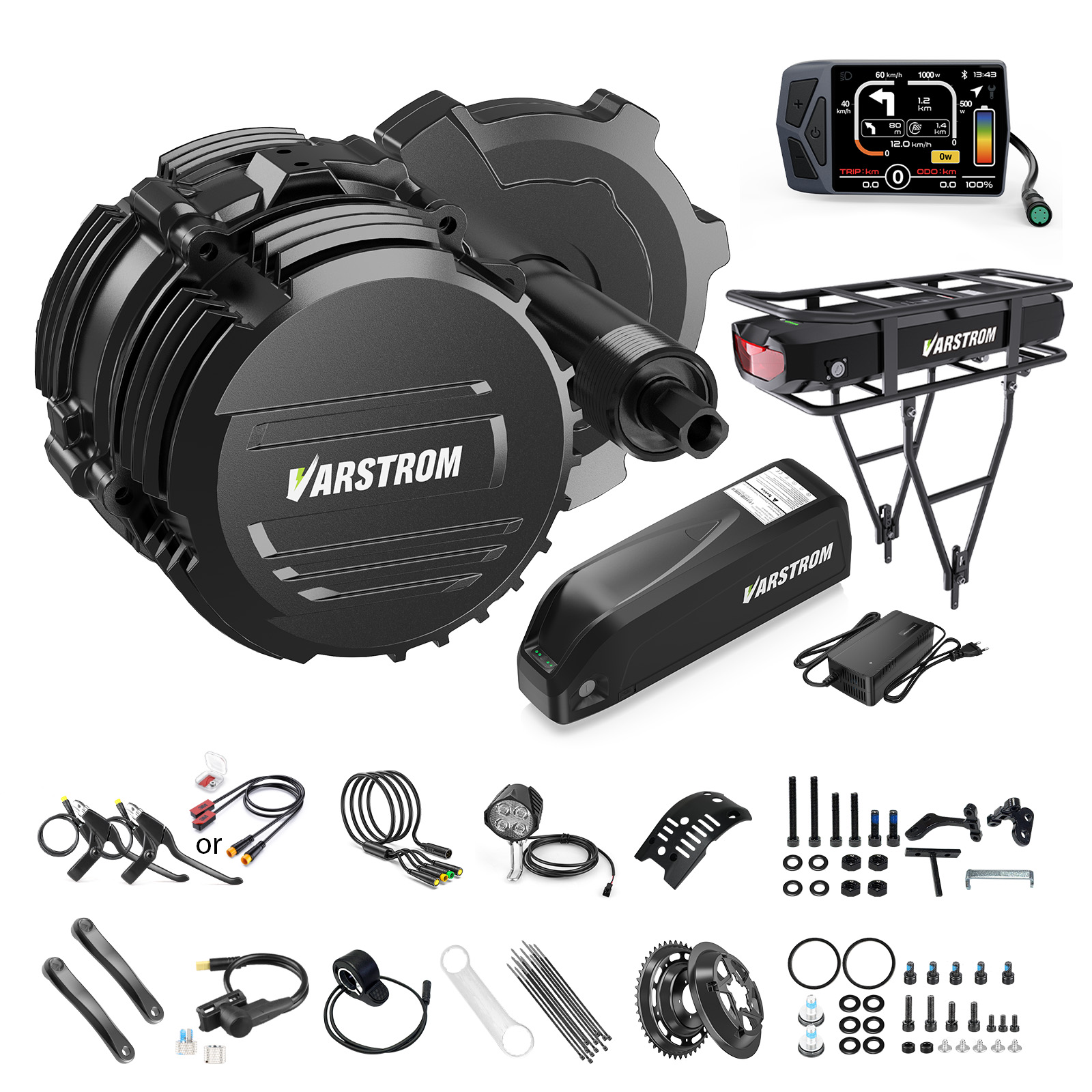 [متوفر في الولايات المتحدة] طق - مراجعة Side Hung Mid Drive Motor Kit وسعره
